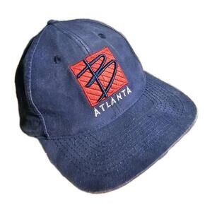 Atlanta Braves Sports Specialties MLB Genuine Merch Twill Strapback 90s VTG Hook